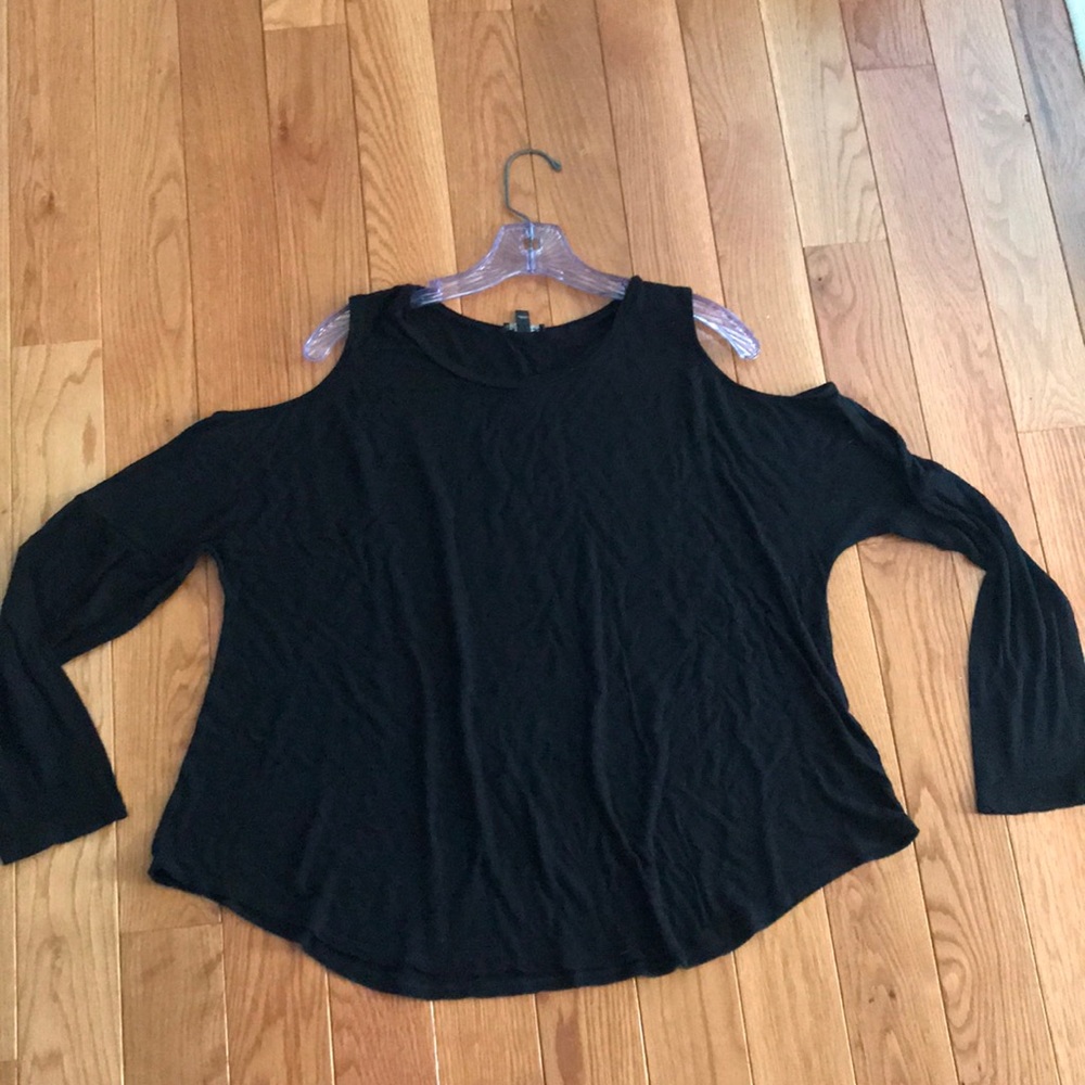 Express cold shoulder top